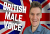 produce a british voice over of 200 words for 10 dollars