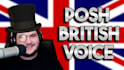record a posh vintage british voice over with your script