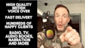 produce a professional british male voice over in 24 hours
