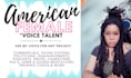 quickly record a professional american female voice over