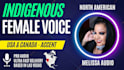 deliver pro female voice overs