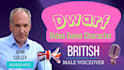 dwarf voice video game or cartoon narration fast VIP service