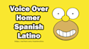 do homer voice yellow character