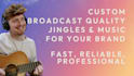 make a professional jingle for your video, brand or product
