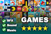 create sound effects, music for your game
