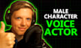 record male character voice over for your project