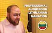 narate an audiobook in lithuanian