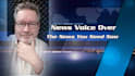be your newscaster news reporter news anchor voiceover