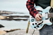 record beautiful electric guitar for whatever u need