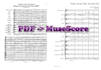 copy sheet music to musescore or XML