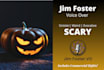 record a scary, spooky or evil halloween voice