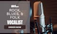 be your rock, blues, or folk male vocalist