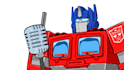 do an optimus prime voice over