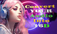 convert any audio into 16d audio
