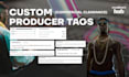 record a crazy producer tag for you with commercial rights