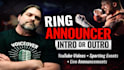 be your high energy ring announcer voice over