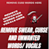 censor, remove vocals, curse, bad words from songs and audio