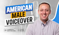 record a professional american male voice over