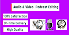 edit your podcast remove background noise echo umms and ahhs
