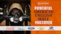 do powerful american english male voice overs
