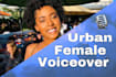 young urban female american voiceover in under 24 hours