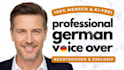 be your top male german voice over, deutscher sprecher