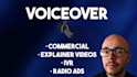 record professional voice over in an irish accent, dublin
