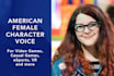 do female character voice acting for your video game