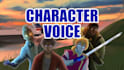 voice your animation or video game character