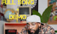 write industry level hiphop songs with catchy hooks