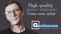 professionally record your content, UK, northern male voiceover