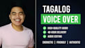 record a professional filipino or tagalog voice over