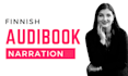record and narrate quality audiobooks in finnish