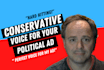 do an american male voice over for your political campaign