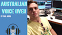 record a professional young australian male voice over