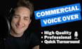 record a pro voice over for your commercial or ad