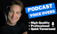 voice your podcast intro or outro or commercial