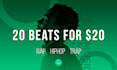 send 20 original beats