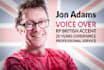 record a professional british english male voiceover