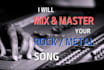 mix and master your rock and metal song