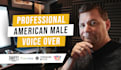 record a professional american english male voice over