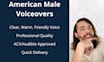 narrate your audible acx audiobook with an american male accent