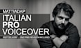 record a professional italian male voiceover