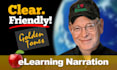 be your american english elearning training educational deep voice over narrator
