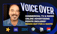 record commercial australian male voice over