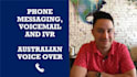 record an australian phone message, voicemail or IVR