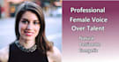 record a professional american female voice over for you