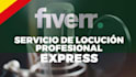 record today a perfect spanish male voiceover