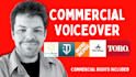 record a radio, tv or online commercial voice over