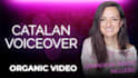 record a catalan voiceover for organic or internal video